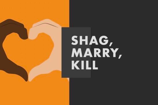 shag, marry, kill esl activity