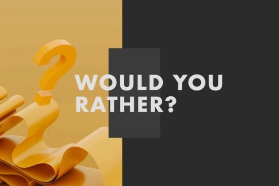 would you rather esl activity