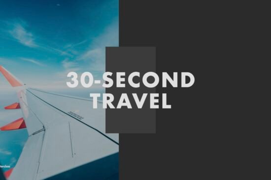 30 second travel Cover