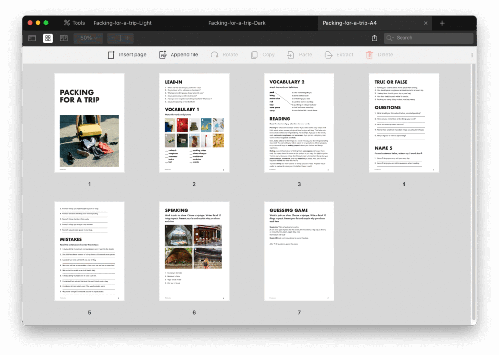 Packing for a trip Image3