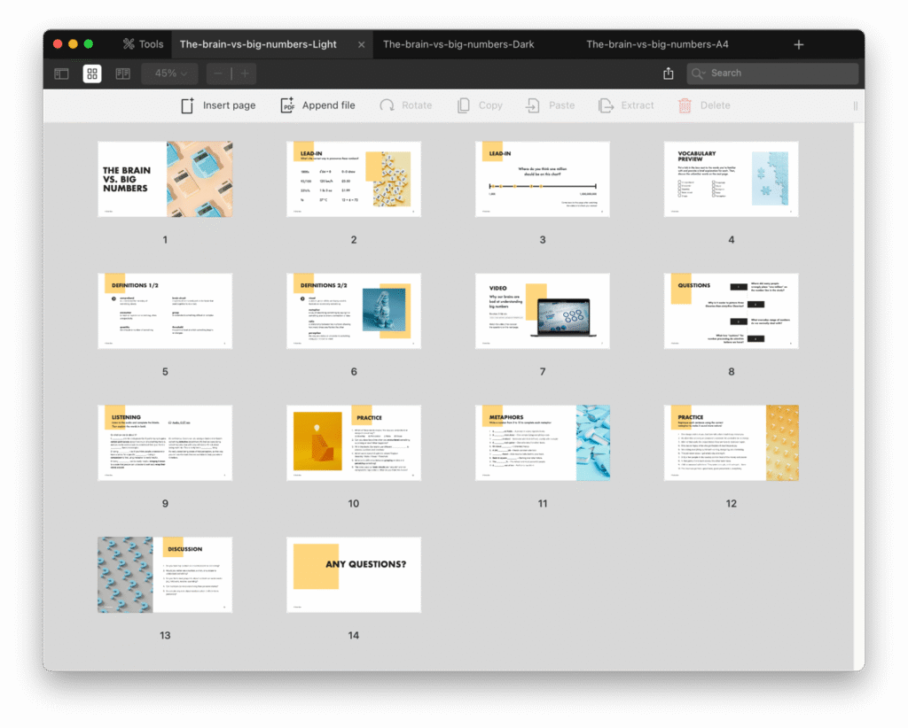 The Brain vs. Big Numbers The brain vs big numbers Image1