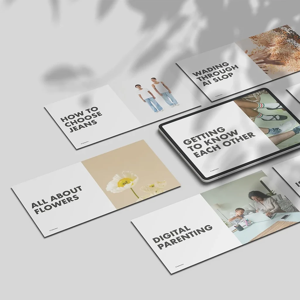 signup page materials