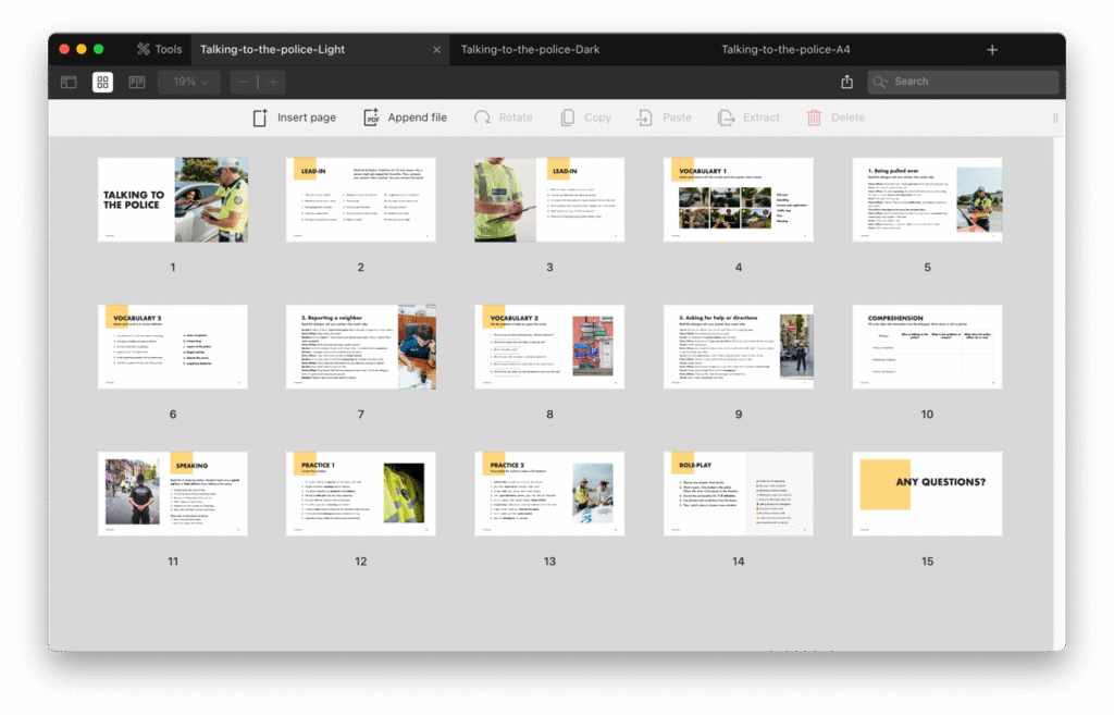 Talking to the police Image1