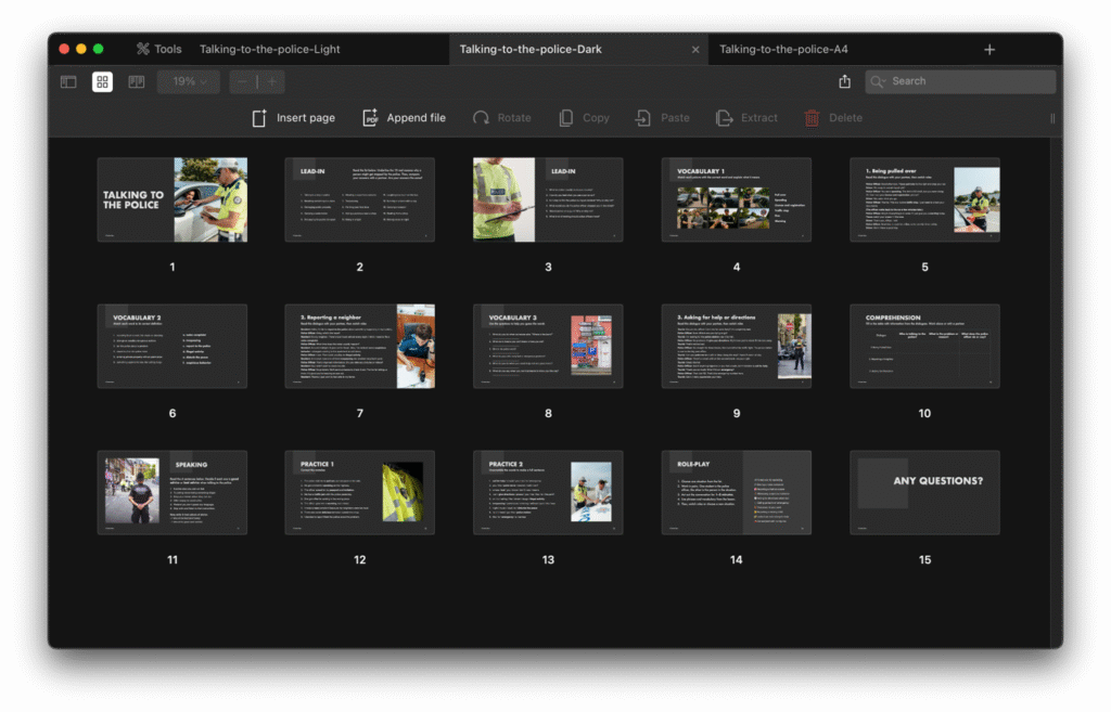 Talking to the police Image2