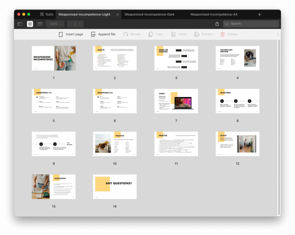 Weaponized incompetence Image1