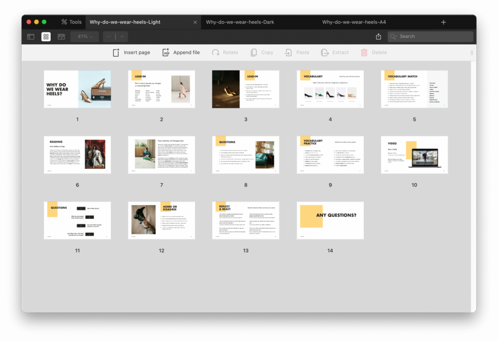 Why do wear heels Image1