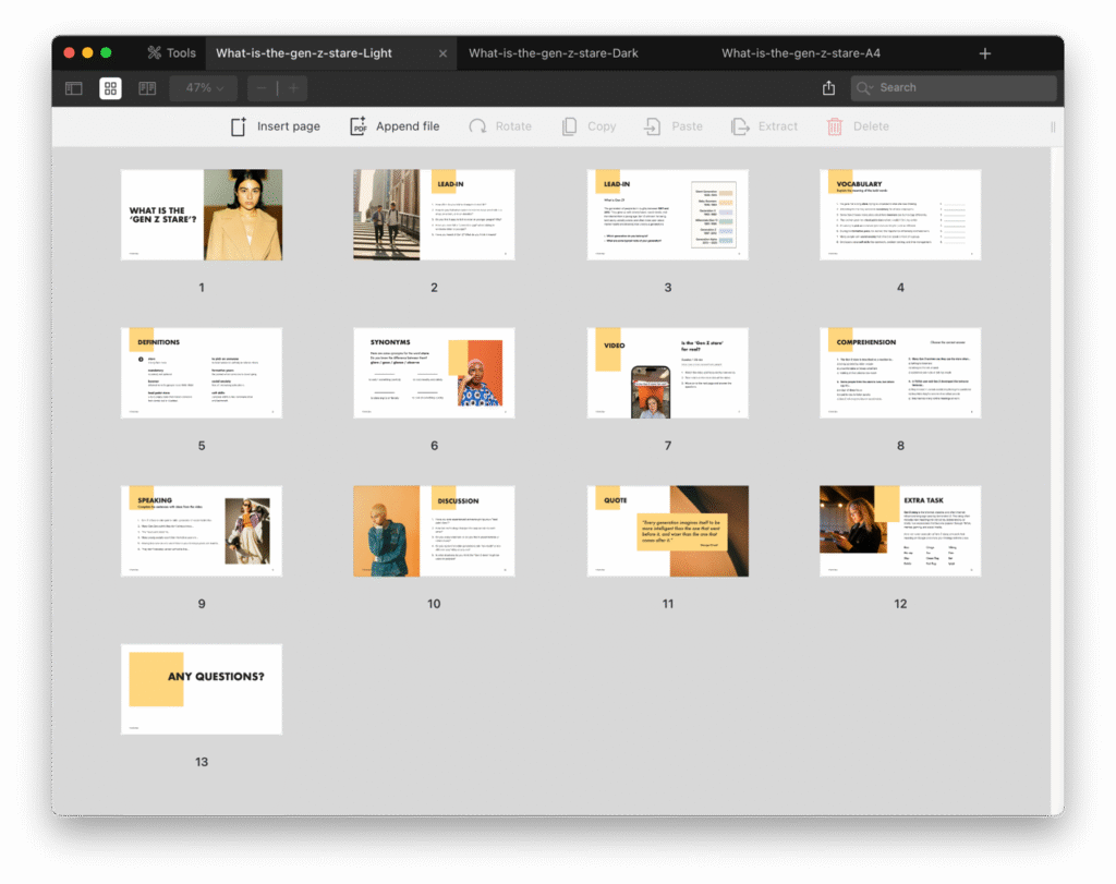 What is the gen z stare Image1