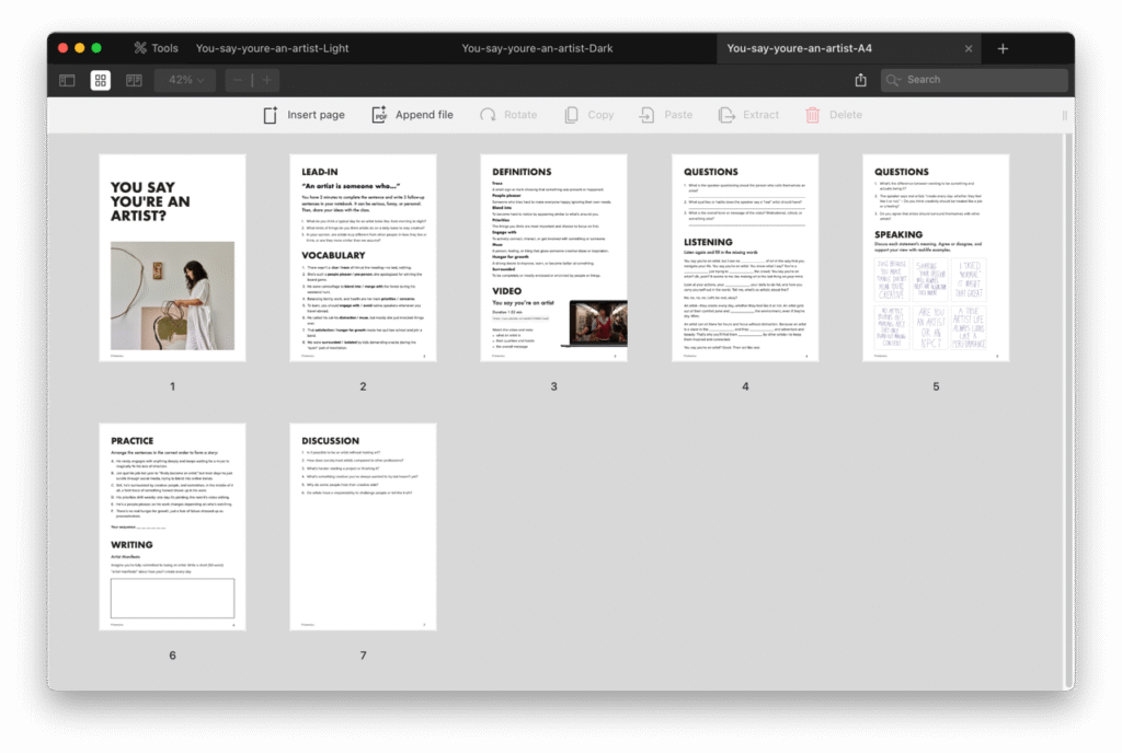 You say youre an artist Image3