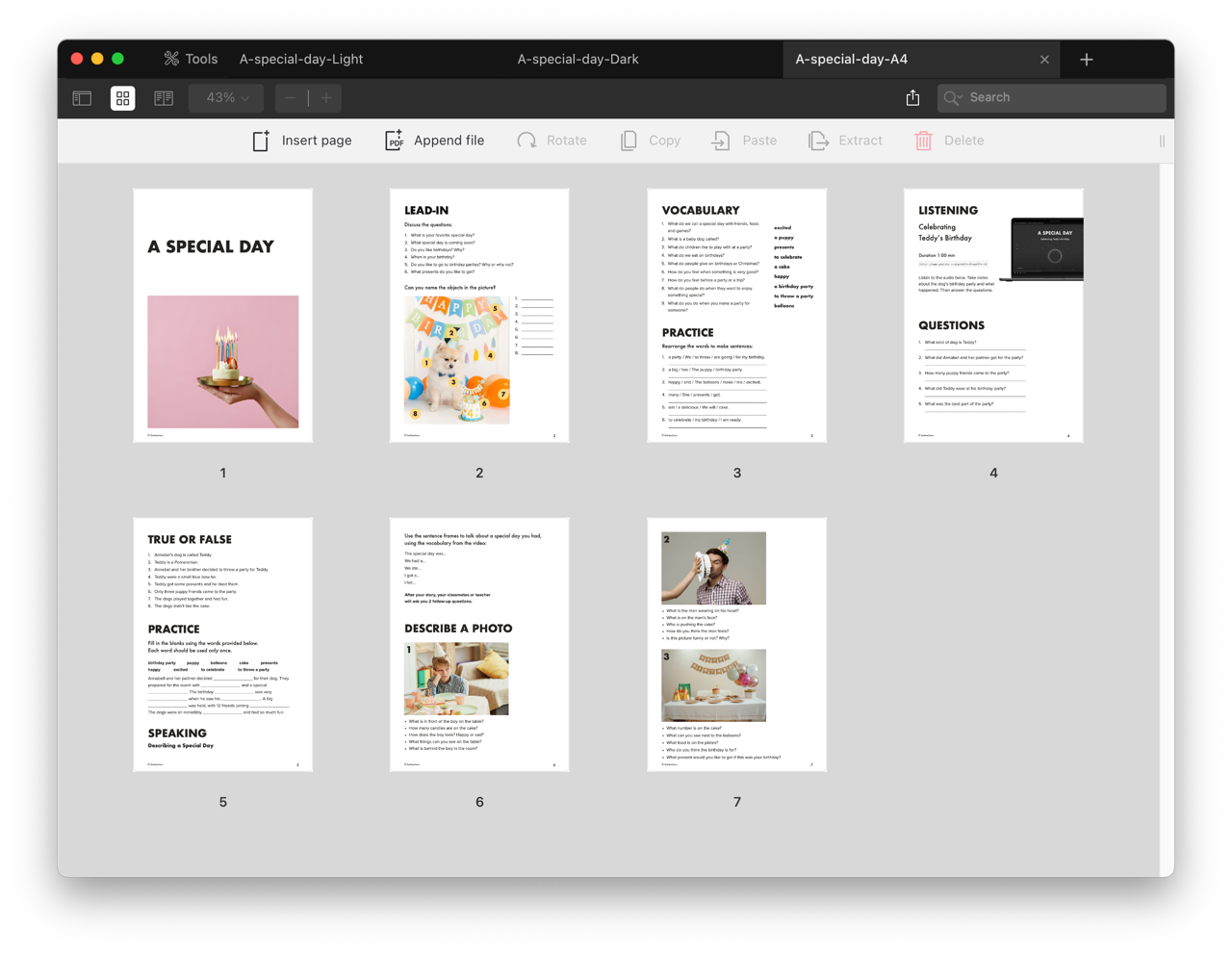 A Special Day A2 Lesson Plan Betterclass a-special-day-a2-lesson-plan-betterclass