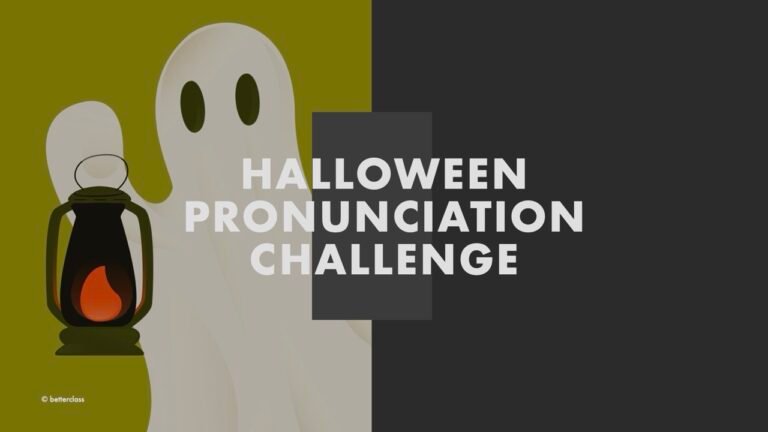 halloween pronunciation esl activity