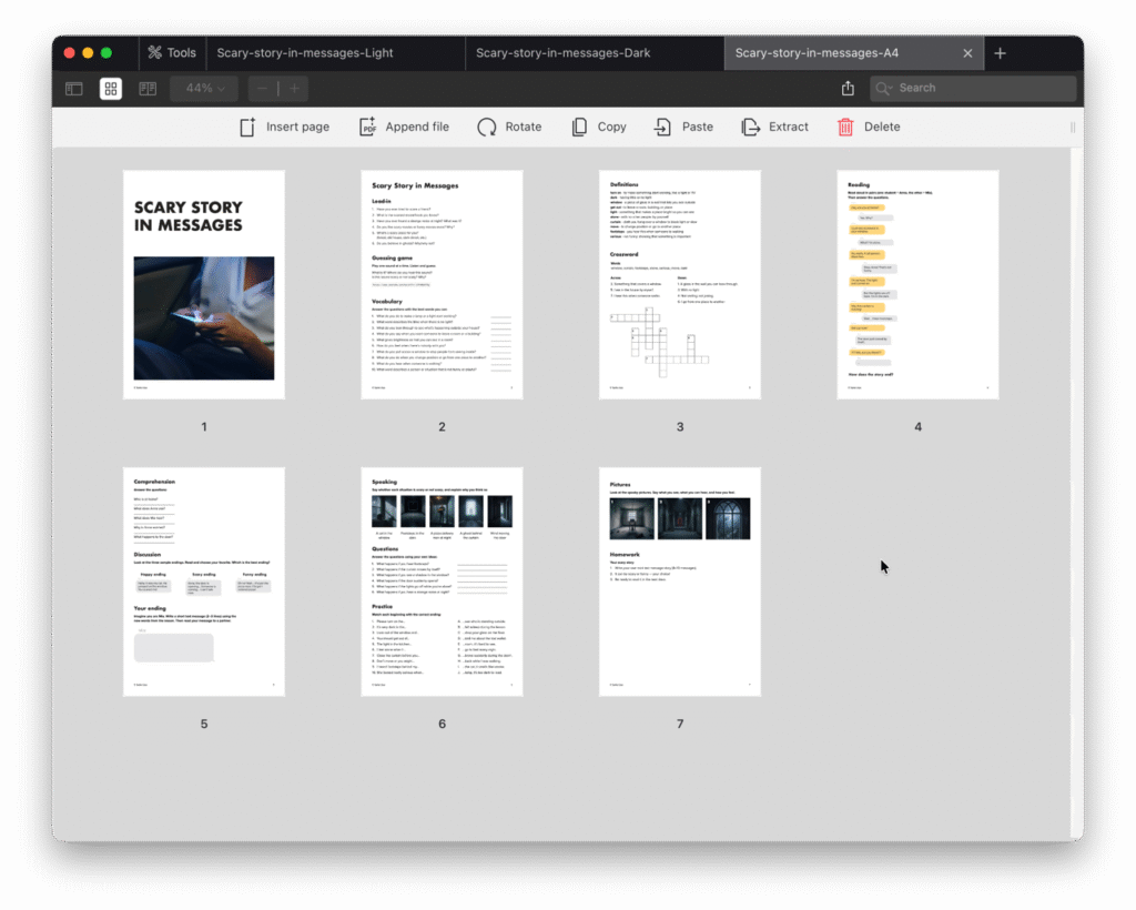 Scary story in messages Image3