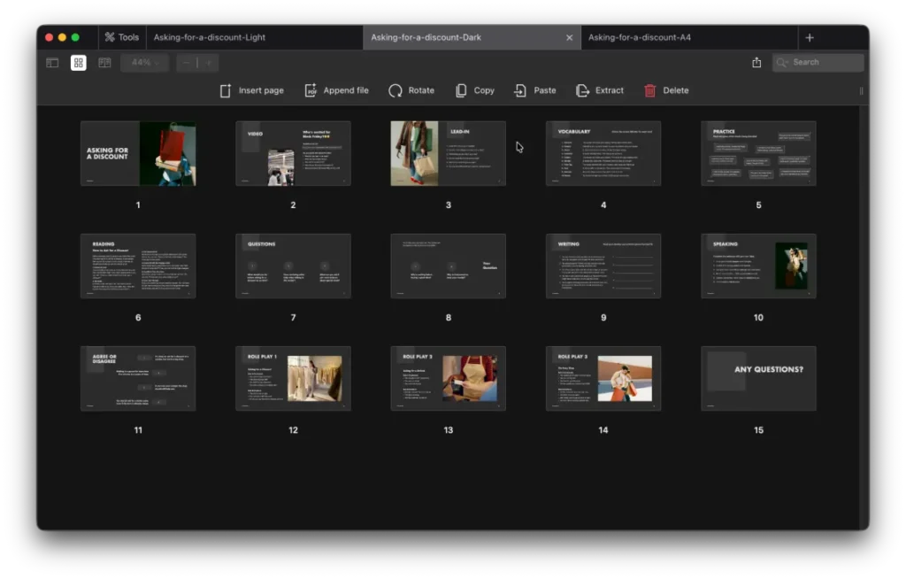 Asking for a discount lesson preview2