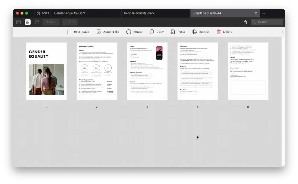 Gender equality lesson preview3