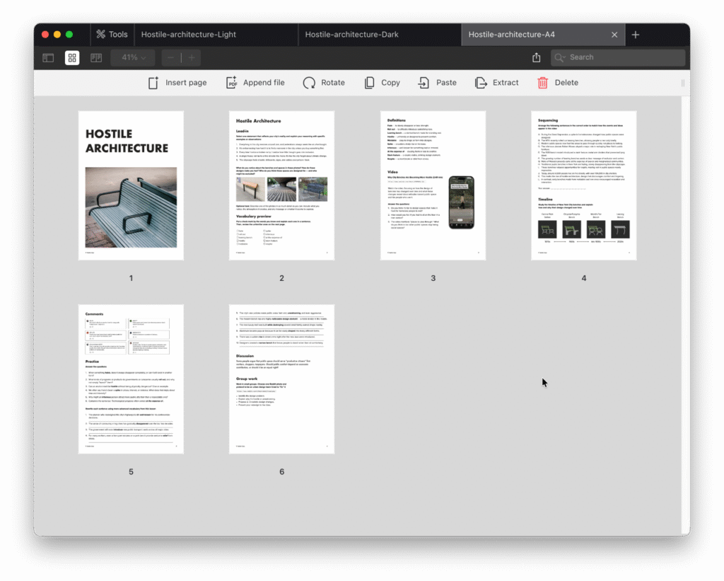 Hostile architecture Lesson preview3