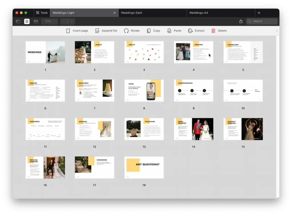 Weddings lesson preview 1