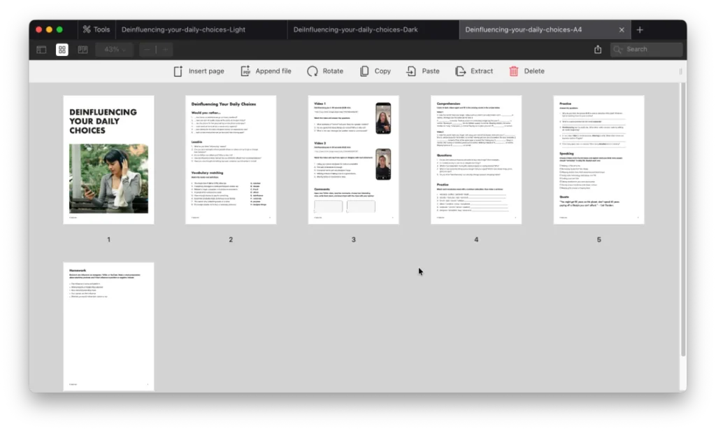 Deinﬂuencing Your Daily Choices Preview 3