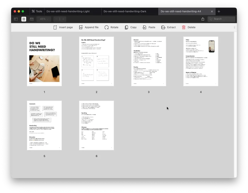 Do we still need handwriting Preview 3