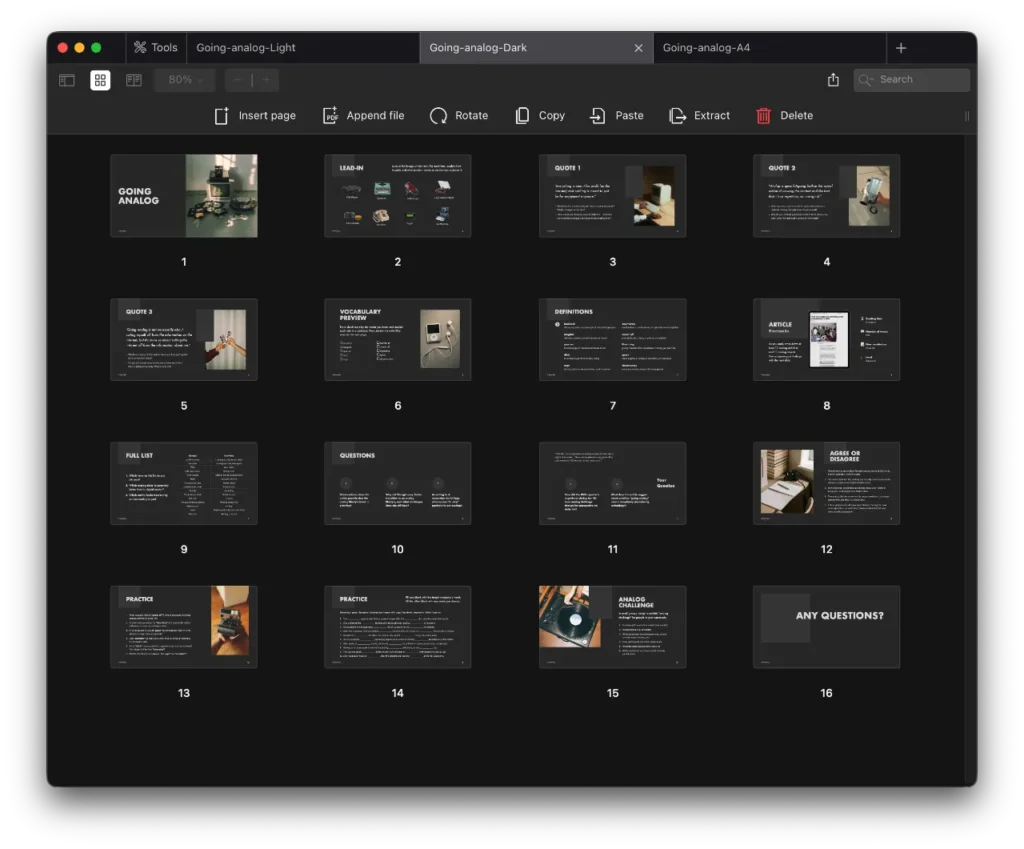 Going Analog Going Analog Preview 2