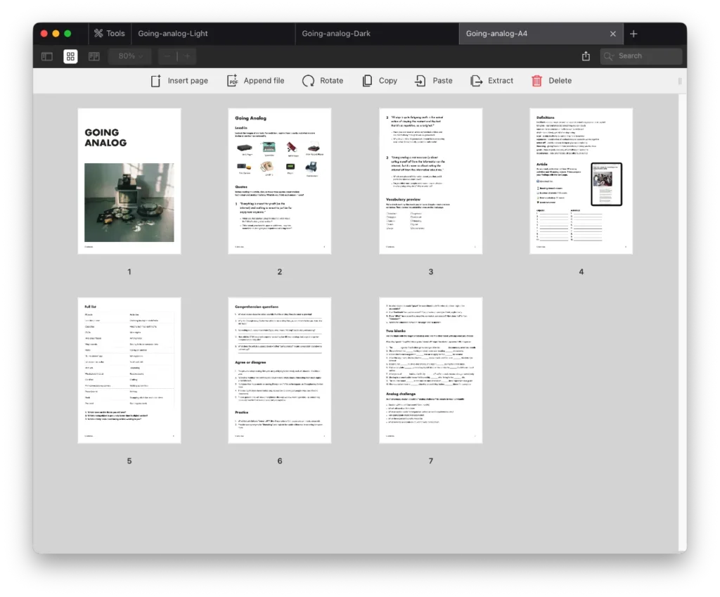 Going Analog Going Analog Preview 3