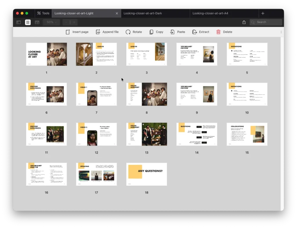 Looking closer at art Preview 1