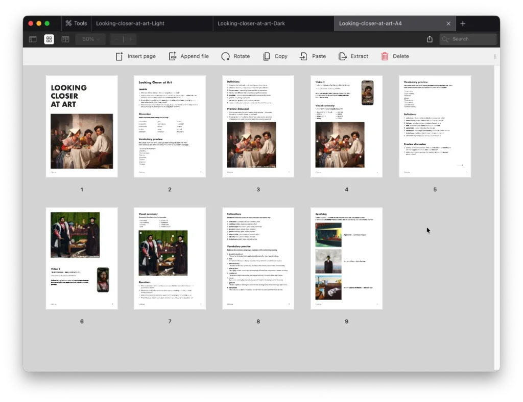Looking closer at art Preview 3