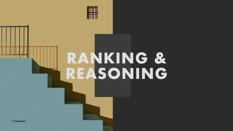 Ranking & Reasoning speaking activity