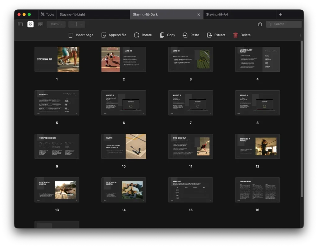 Staying fit lesson preview 2