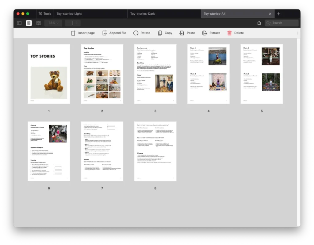 Toy stories lesson preview 3