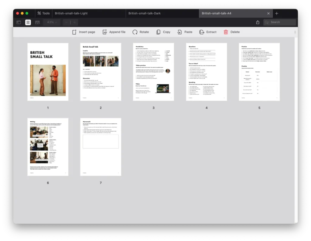 British small talk Lesson preview 3