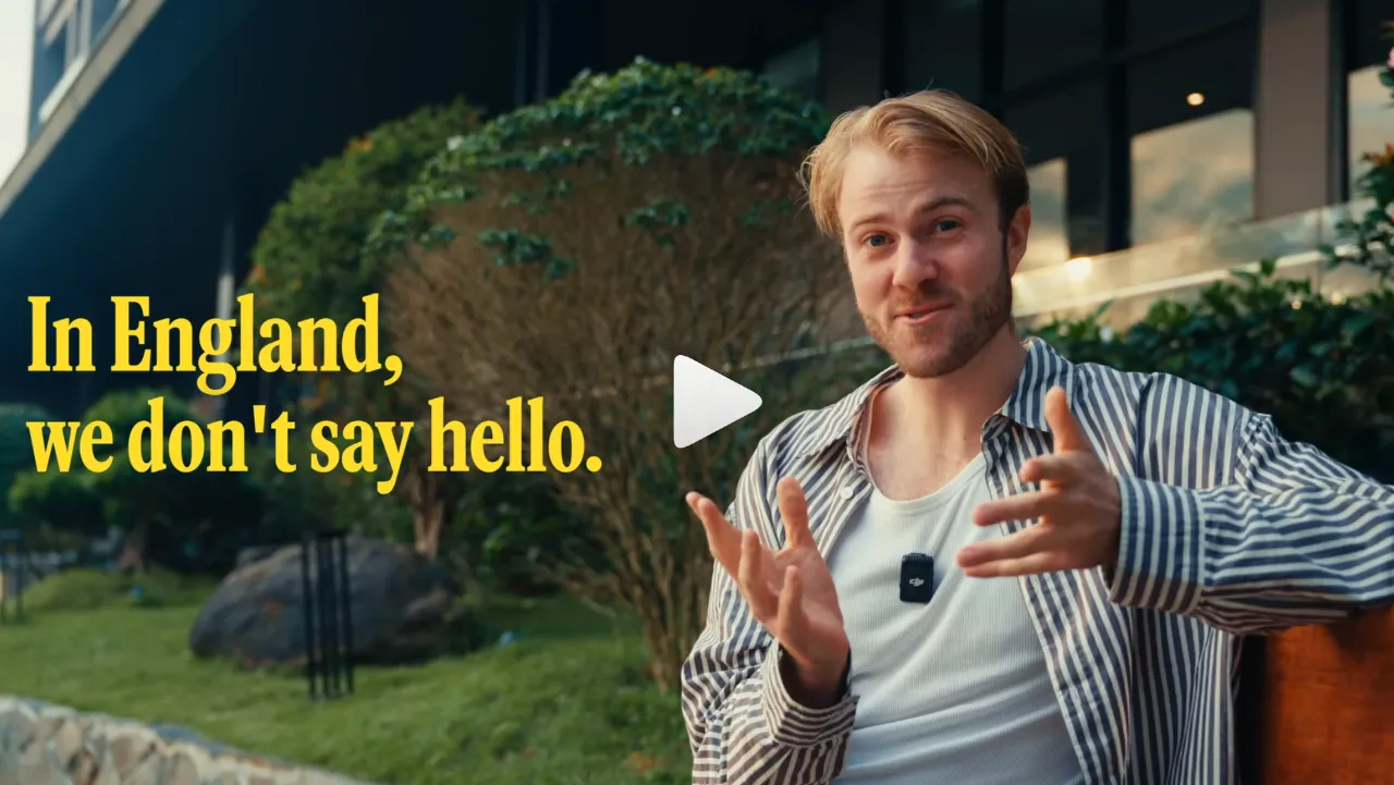 British small talk video cover