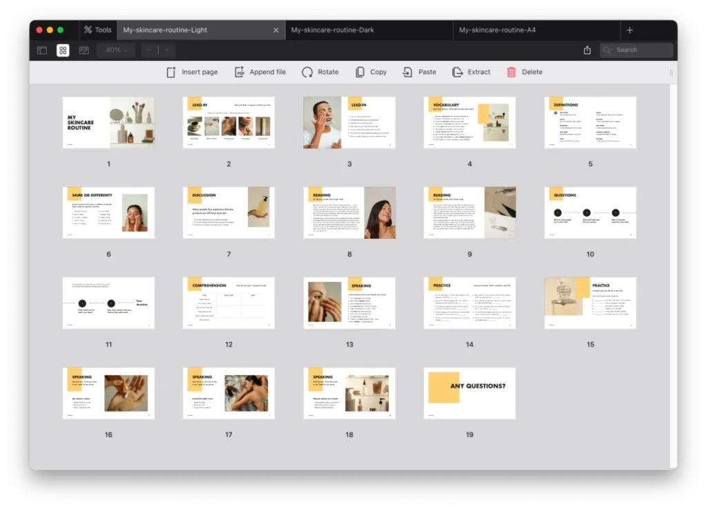 My Skincare Routine My skincare routine Lesson preview 1