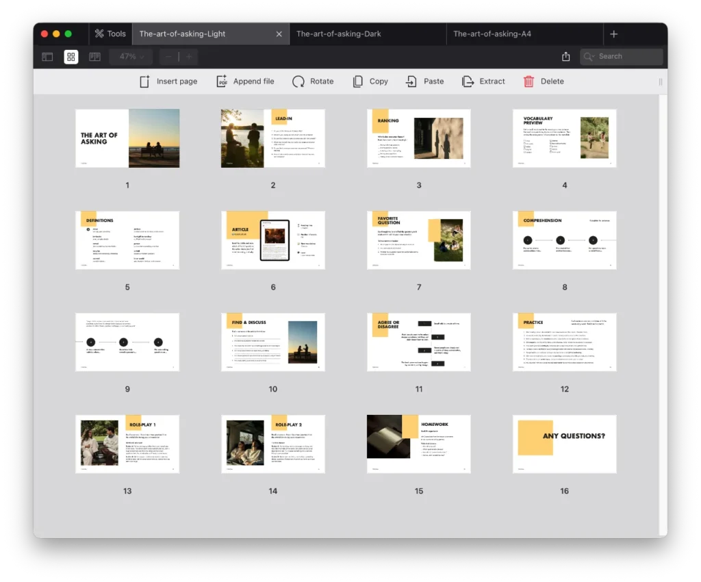 The art of asking Lesson preview 1