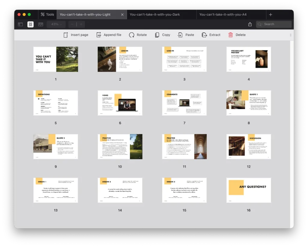 You cant take it with you Lesson preview 1