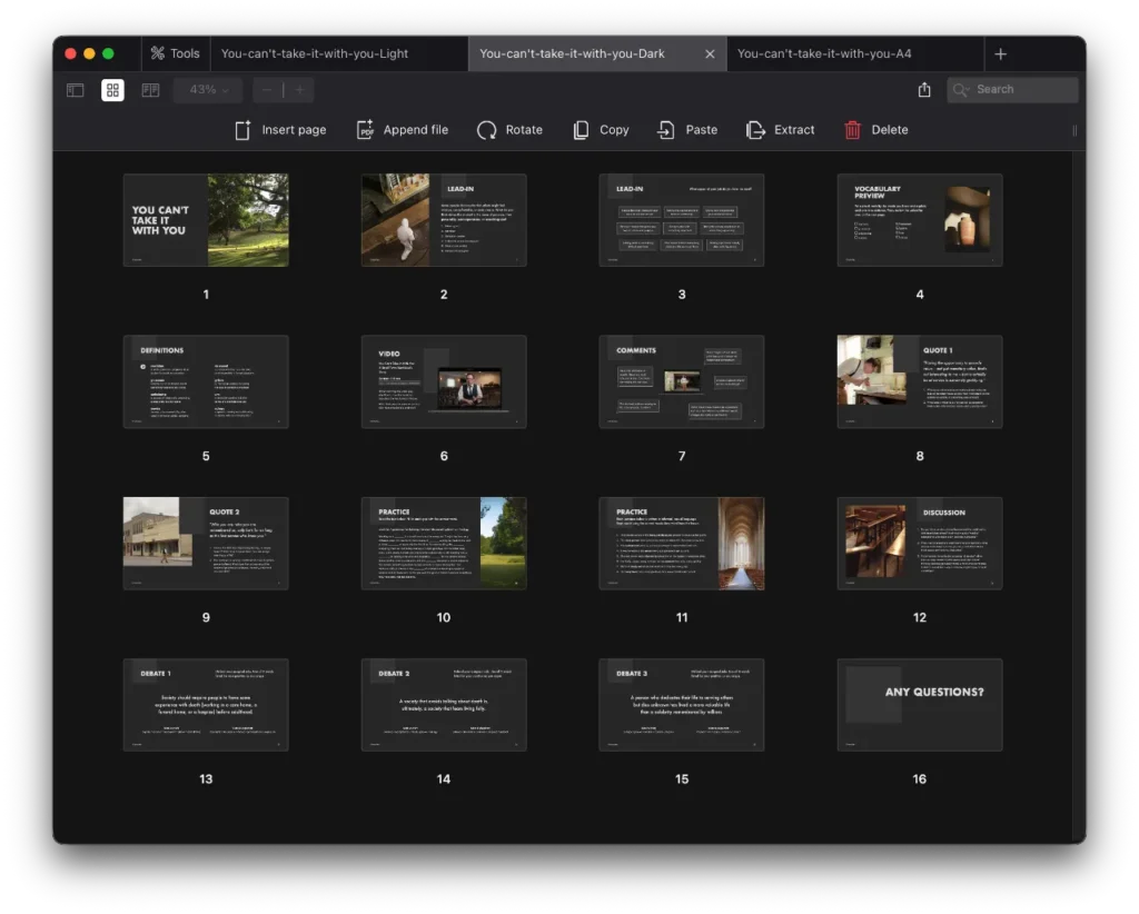 You cant take it with you Lesson preview 2