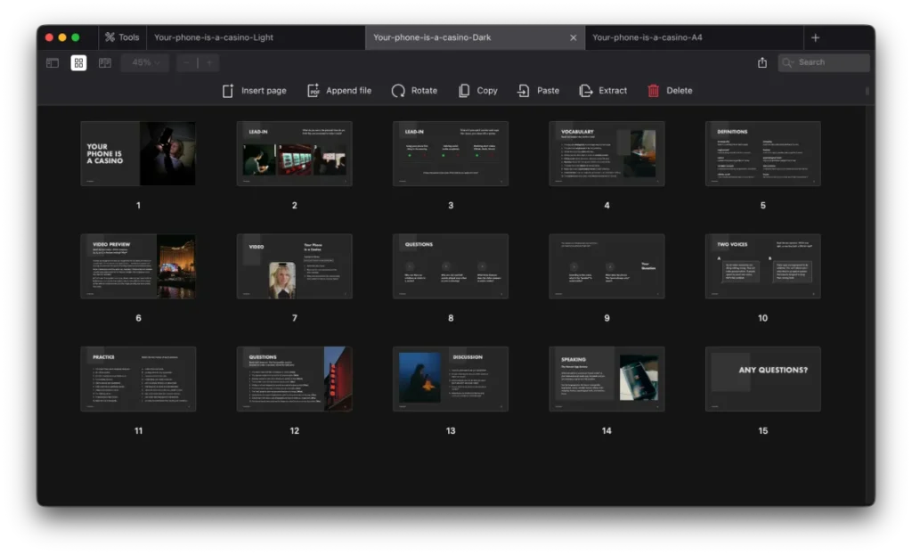Your phone is a casino Lesson preview 2