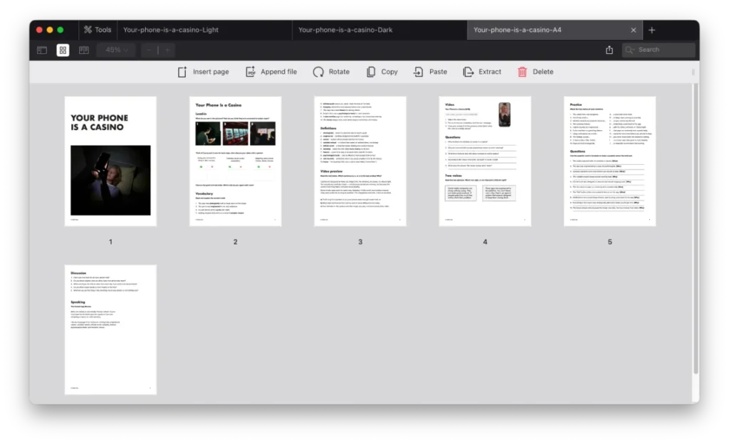 Your phone is a casino Lesson preview 3